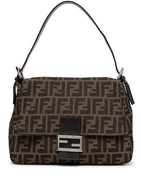 vintage fendi tote bag|Fendi old baguette 1990.